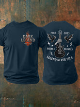 Herren Prince Of Darkness Forever Rip Legend Memorial Kurzarm T-Shirt